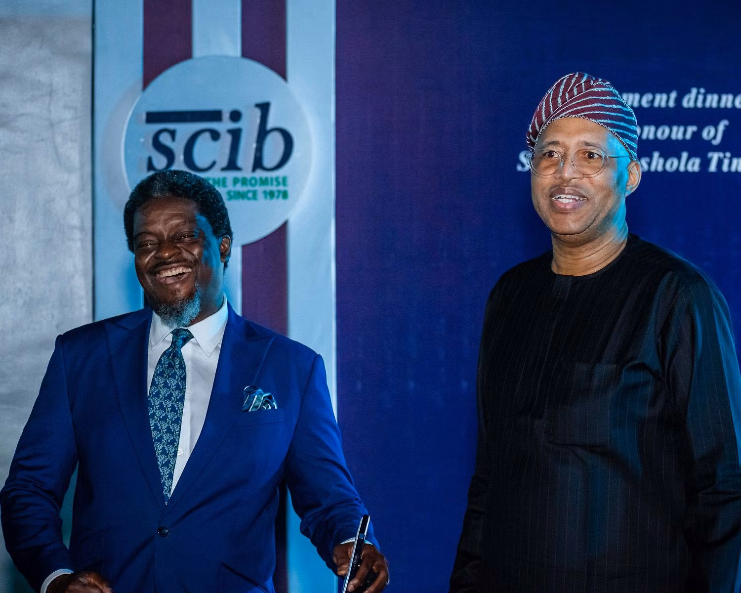 Scib Nigeria Co. Ltd. Insurance brokers Retirement Party for Outgoing Managing Director
