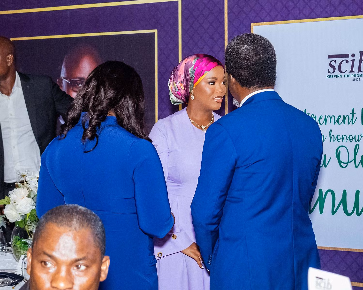 Scib Nigeria Co. Ltd. Insurance brokers Retirement Party for Outgoing Managing Director