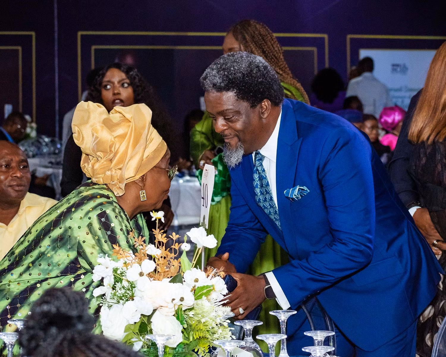 Scib Nigeria Co. Ltd. Insurance brokers Retirement Party for Outgoing Managing Director