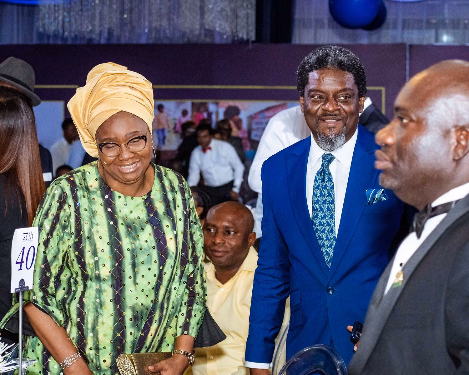 Scib Nigeria Co. Ltd. Insurance brokers Retirement Party for Outgoing Managing Director