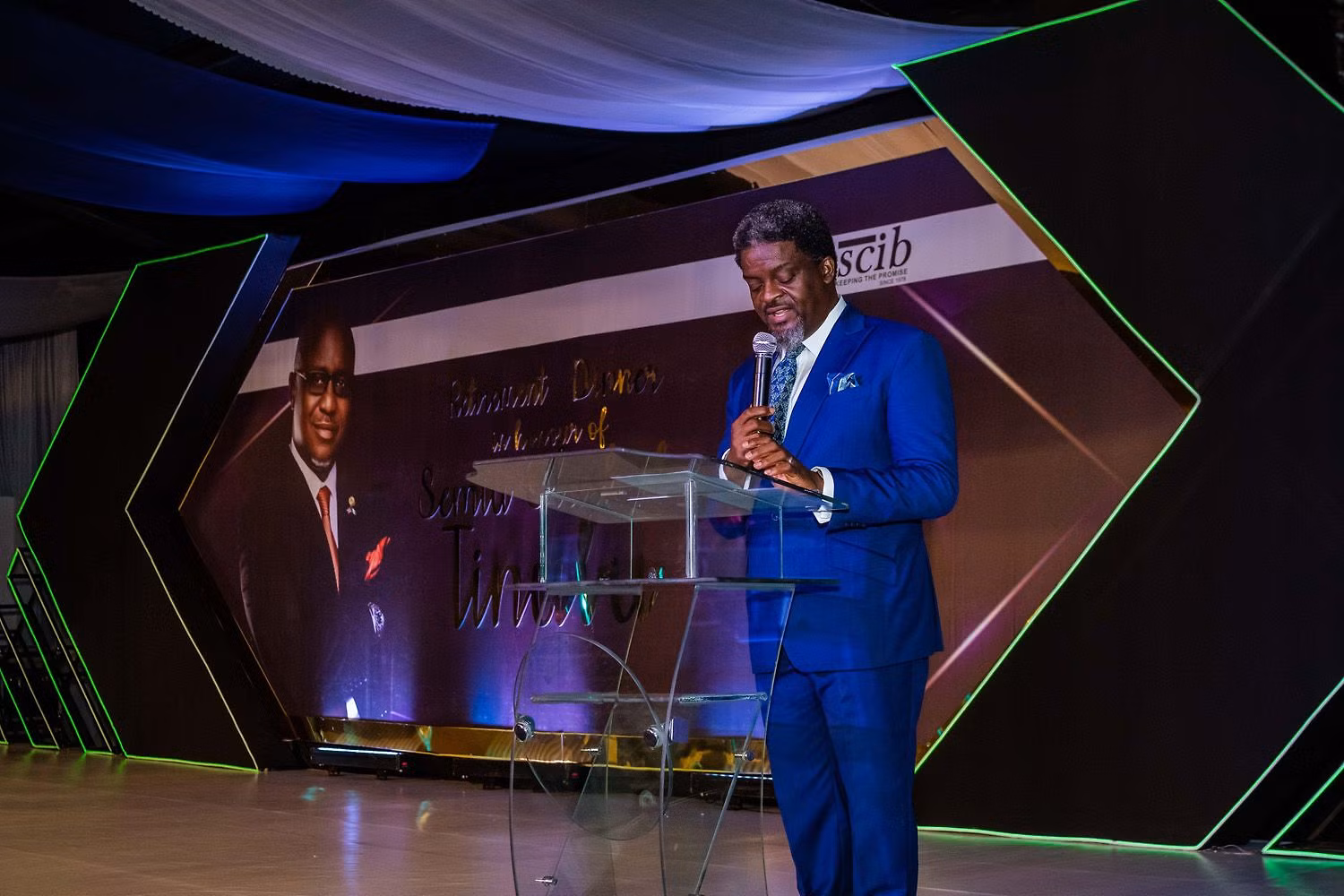 Scib Nigeria Co. Ltd. Insurance brokers Retirement Party for Outgoing Managing Director
